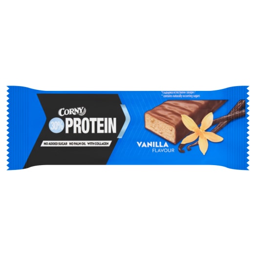 CORNY Baton proteinowy o smaku waniliowym