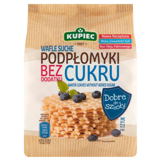 KUPIEC Podpłomyki bez dodatku cukru