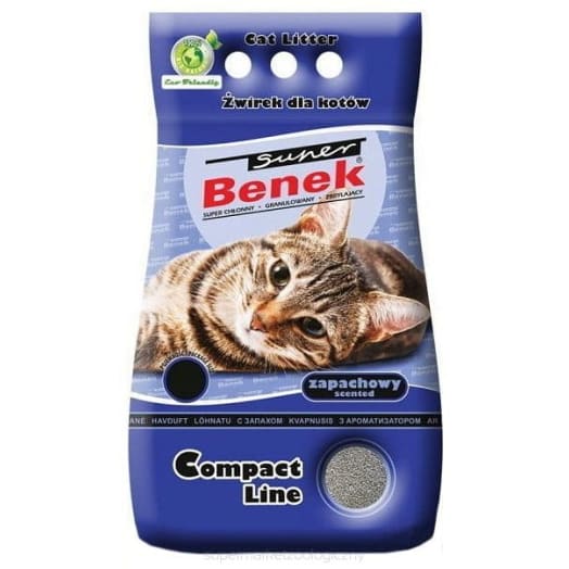 SUPER BENEK Compact Żwirek bentonitowy uniwersalny zapachowy