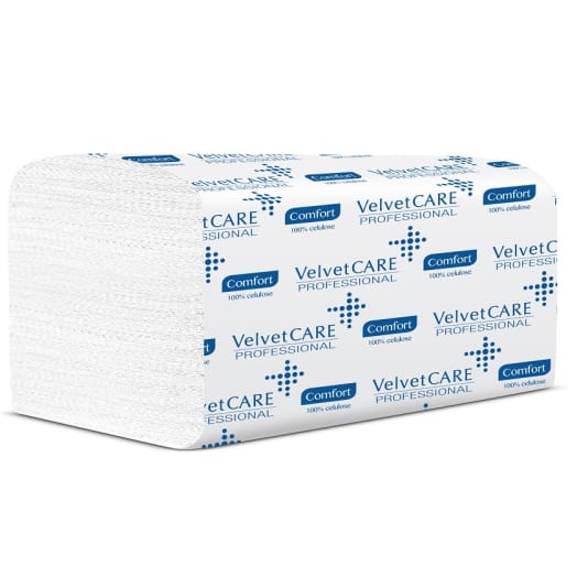 VELVET Professional Ręcznik papierowy dwuwarstwowy ZZ celuloza