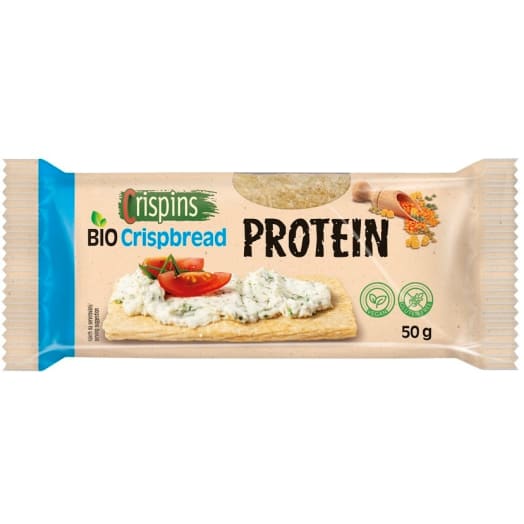 CRISPINS Pieczywo chrupkie proteinowe bezglutenowe BIO