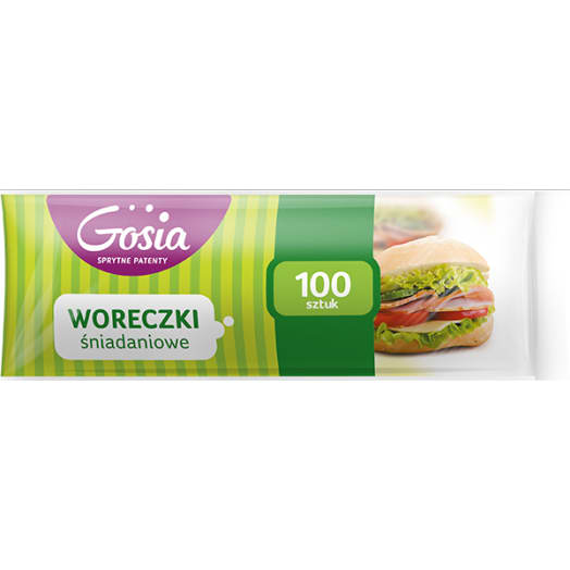 GOSIA Woreczki śniadaniowe rolka 100 szt.