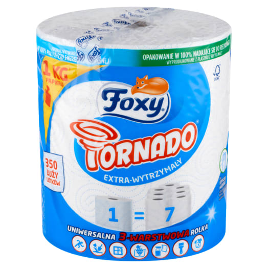 FOXY Tornado Papierowy ręcznik 3-warstwowy