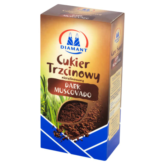 DIAMANT Dark Muscovado Cukier trzcinowy Dark Muscovado nierafinowany