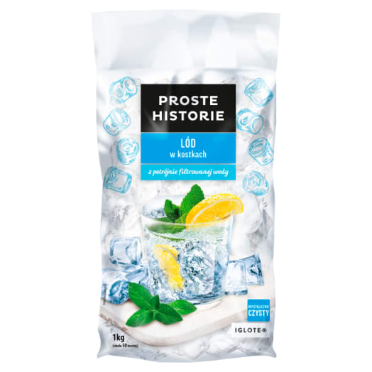 PROSTE HISTORIE Lód w kostkach
