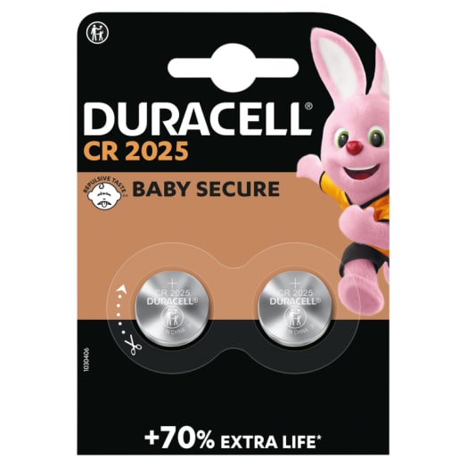 DURACELL Baterie litowe 2025 2 szt.