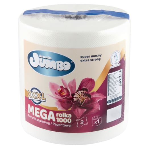 SŁONIK JUMBO Ręcznik papierowy Mega 1000 1 szt. 580 listków