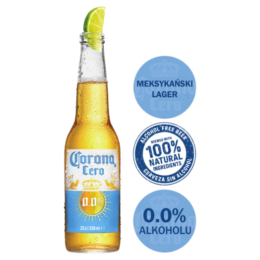 CORONA Cero Piwo bezalkoholowe (butelka bezzwrotna)