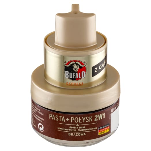 BUFALO Pasta + połysk 2w1 Brązowa
