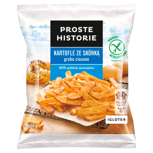 PROSTE HISTORIE Kartofle ze skórką grubo ciosane