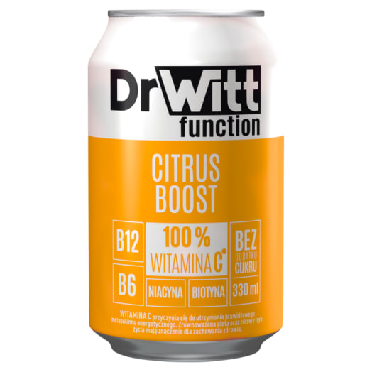DR WITT Citrus Boost o smaku cytrynowym