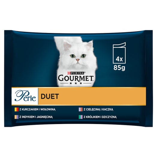 GOURMET Perle Karma dla kotów duet (4 x 85 g)