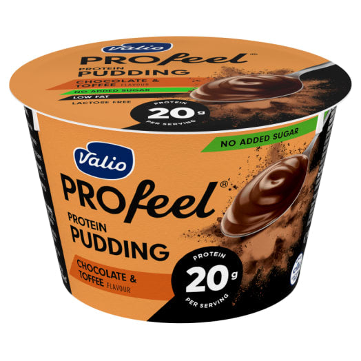 VALIO Profeel Pudding proteinowy o smaku czekoladowym i toffi