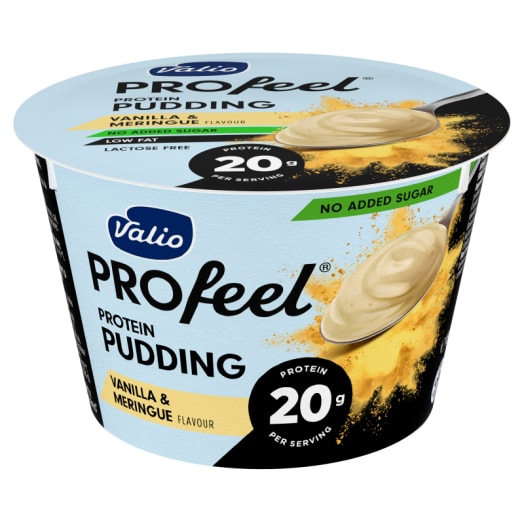 VALIO Profeel Pudding proteinowy o smaku wanilii i bezy