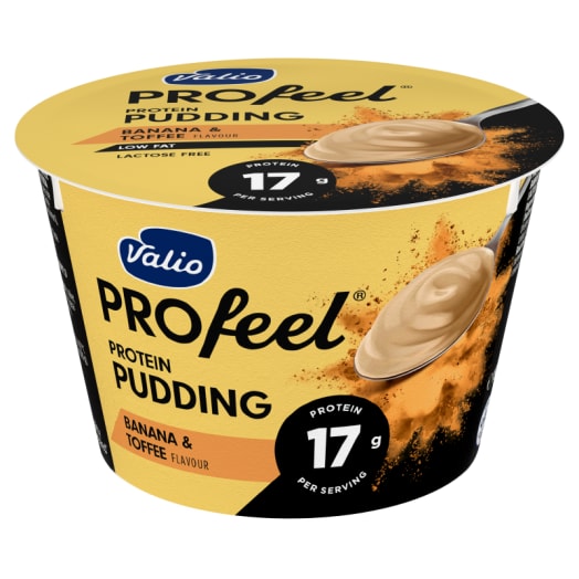 VALIO Profeel Pudding proteinowy o smaku banana i toffi