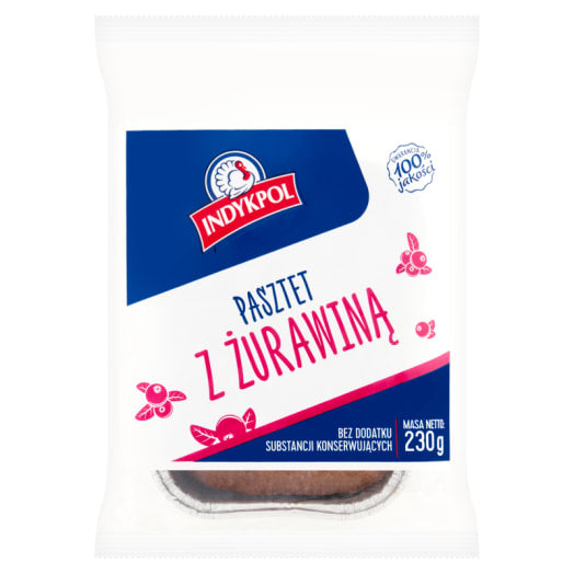INDYKPOL Pasztet z Żurawiną