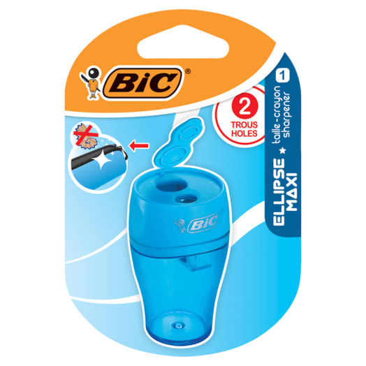 BIC Temperówka 2 otwory mix kolorów blister 1 szt.