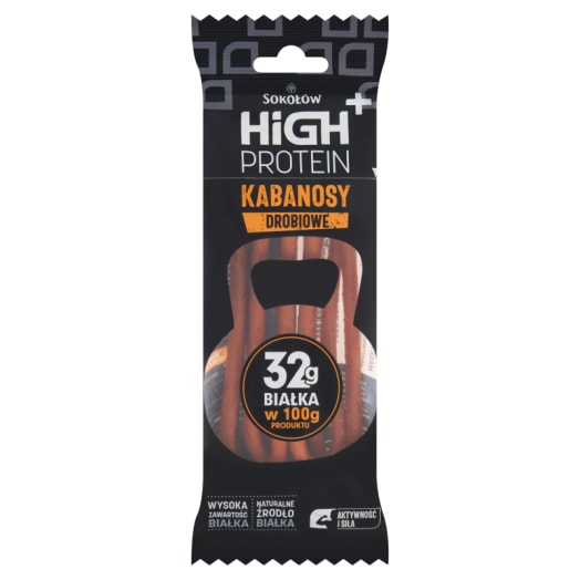 SOKOŁÓW High protein kabanosy drobiowe 60 g
