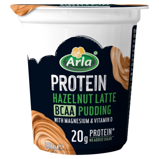 ARLA Protein Pudding proteinowy o smaku orzecha laskowego i aromatycznej kawy