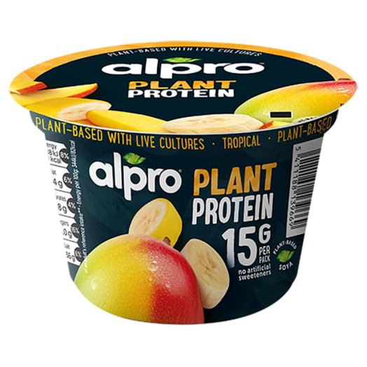 ALPRO Jogurt sojowy o smaku mango-banan
