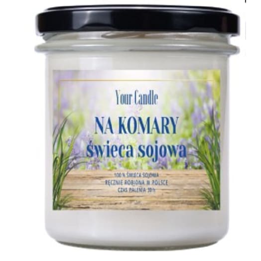 YOUR CANDLE Świeca sojowa na komary