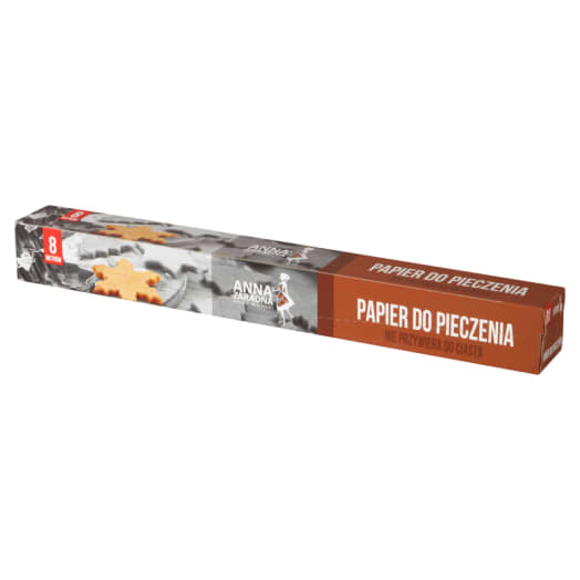 ANNA ZARADNA Papier do pieczenia 8m box brąz