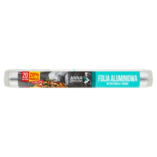 ANNA ZARADNA FOLIA ALUMINIOWA Z TŁOCZENIEM 20M ROLKA