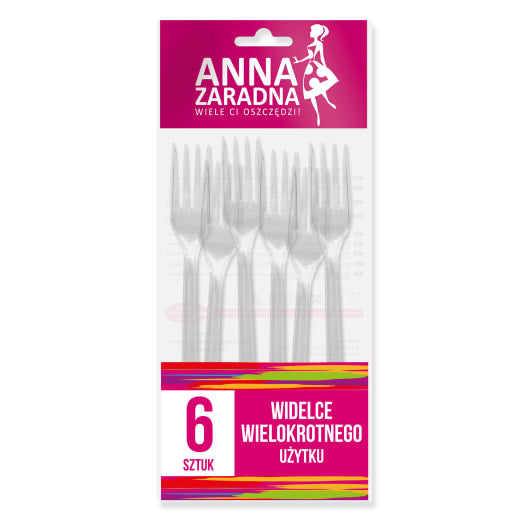 ANNA ZARADNA WIDELCE WIELOKROTNEGO UŻYTKU 6 SZT.