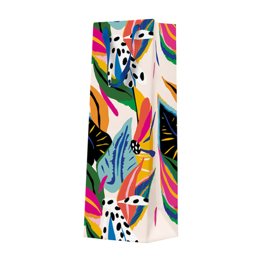 PAW DECOR COLLECTION Torba prezentowa 12x10x37 cm - Colorful Exotic