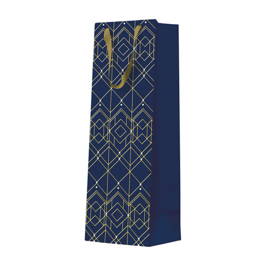 PAW DECOR COLLECTION Torba prezentowa 12x10x37 cm - Crystal Deco