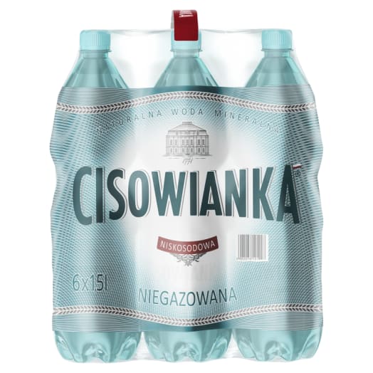 CISOWIANKA Naturalna niegazowana woda mineralna