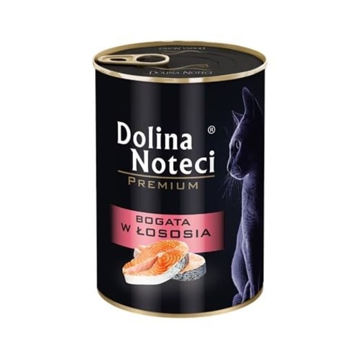 DOLINA NOTECI Mokra karma dla kota bogata w łososia