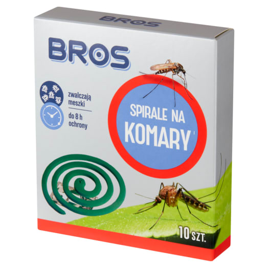 BROS Spirale na komary 10 szt.