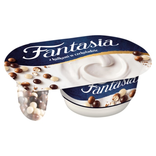 FANTASIA Jogurt kremowy z kulkami w czekoladzie