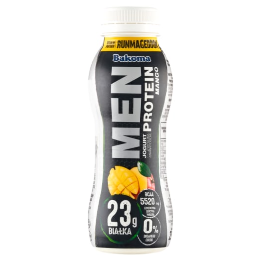 BAKOMA MEN Jogurt mango z wysoką zawartością białka - pitny