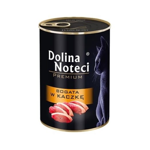 DOLINA NOTECI Mokra karma dla kota bogata w kaczkę