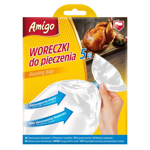 AMIGO Woreczki do pieczenia 5 szt.