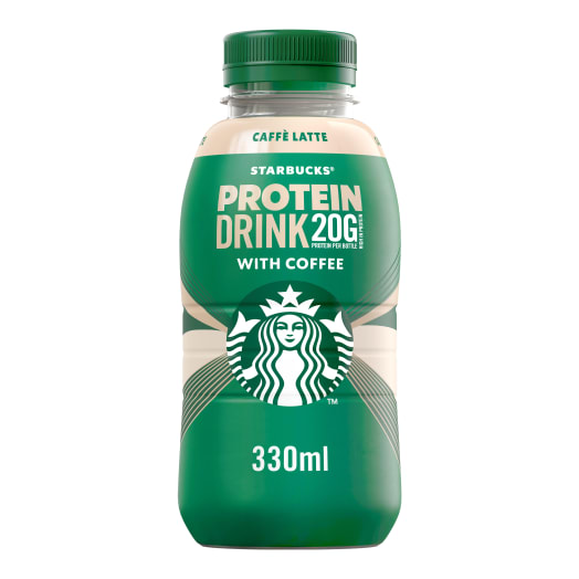 STARBUCKS Protein Caffe Latte -wysokobiałkowy mleczny napój kawowy