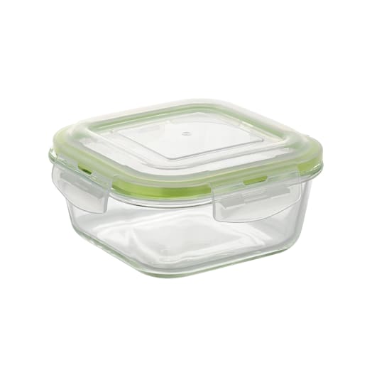 FLORINA POJEMNIK DO ŻYWNOŚCI FRIGO SZKLANY KWADRATOWY 800ML