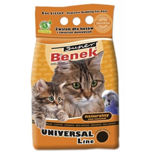 SUPER BENEK Żwirek bentonitowy uniwersalny