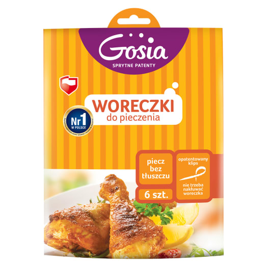 GOSIA Woreczki do pieczenia 6 sztuk