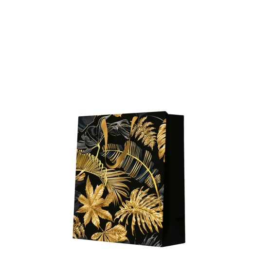 PAW DECOR COLLECTION Torba premium medium Gold Leaves 25x20x10 cm
